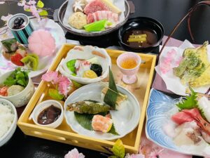 【雅の膳】春メニュー（画像は一例です）