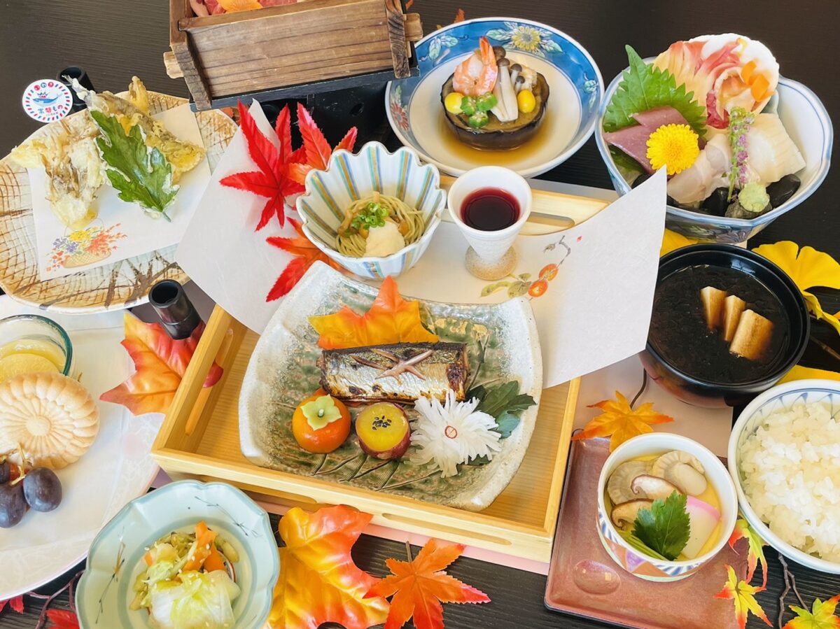 【華の膳】秋メニュー（画像は一例です）
