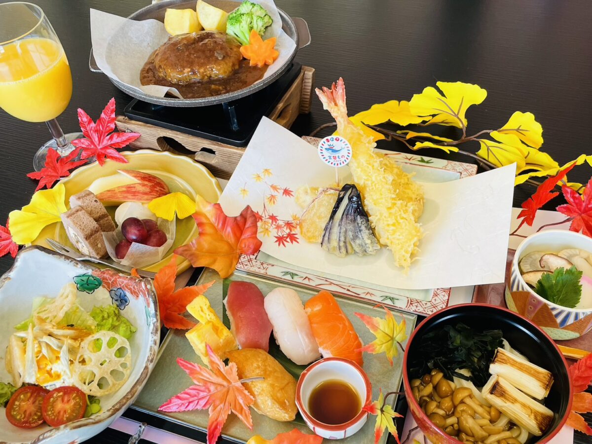 【お子様膳】秋メニュー（画像は一例です）