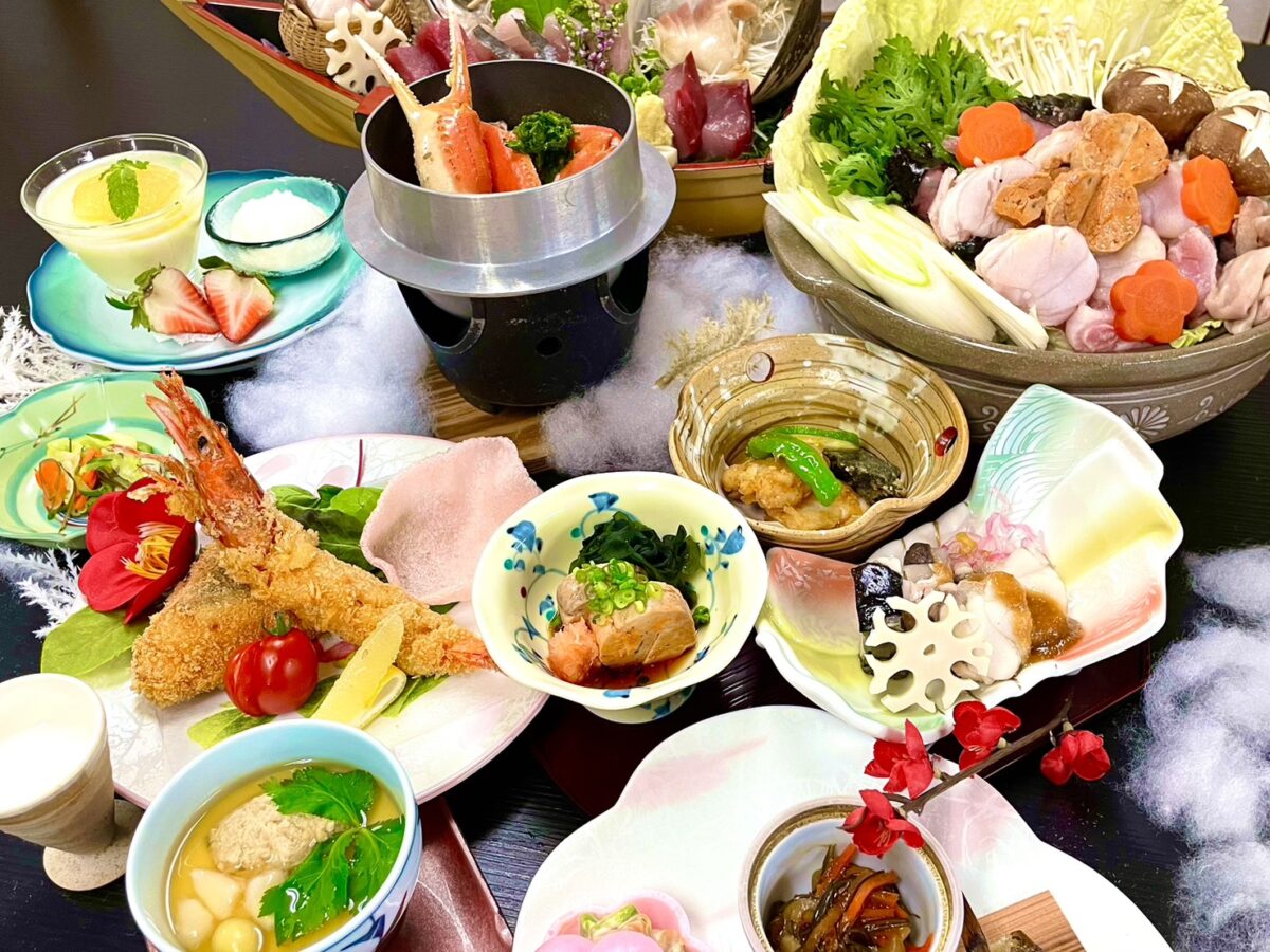 あんこう鍋プラン（画像は一例です）