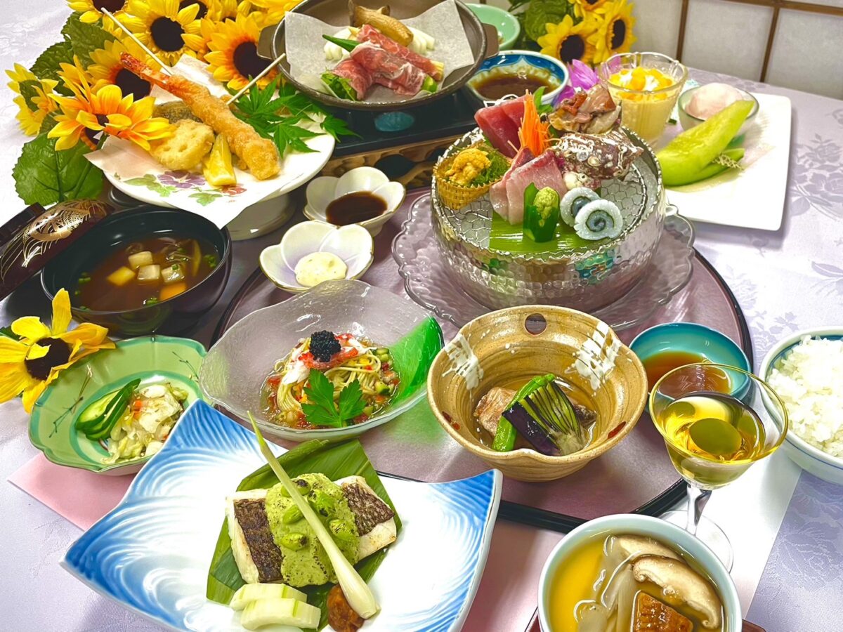【彩り膳】夏メニュー（写真は一例です）