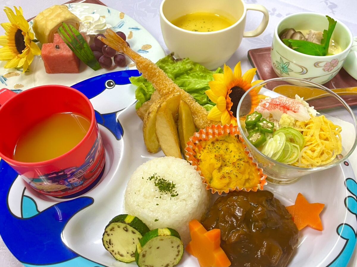 【お子様ランチ】夏メニュー(写真は一例です) 【お子様ランチ】夏メニュー(写真は一例です)